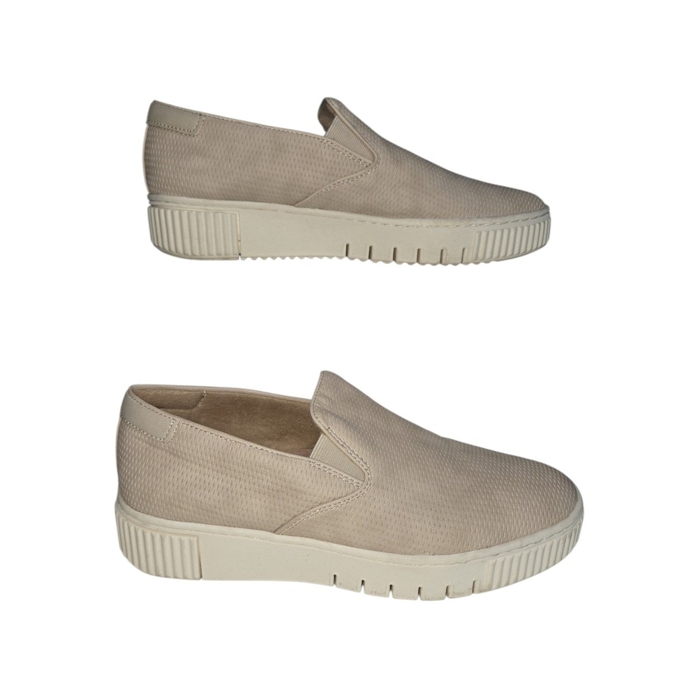 Soul Naturalizer Tia Taupe Beige Slip On Platform Sneakers Womens 9.5M